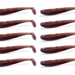 10" 10 PACK | Quantum Q-Paddler Shad 8cm Camouflage