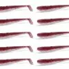 10" 10 PACK | Quantum Q-Paddler Shad 8cm Red Shad