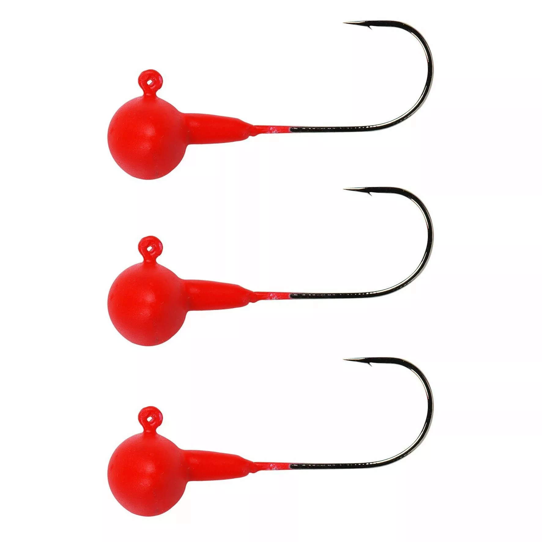 Spro Football Jig Heads Yellow Of Fluo Red (3pcs) 2 Spro Football Jig Heads Yellow Of Fluo Red (3pcs) - Afbeelding 2