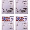 4 PACK | Spro Norway Expedition Fluorocarbon Snoek/Zeevis Onderlijnen (2pcs)