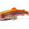 Savage Gear 4D Line Thru Pulse Tail Trout 20cm | Albino / Brown Trout