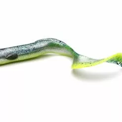 Savage Gear LB Real Eel 30cm | Green Yellow Glitter