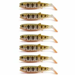 7 STUKS | Savage Gear LB Cannibal Shad 10cm | In Diverse Kleuren!