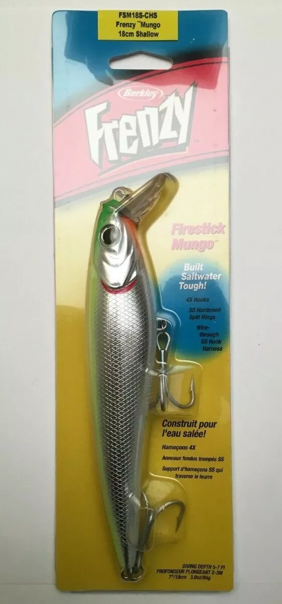 Berkley Frenzy Shallow Firestick Mango 18cm 7 Berkley Frenzy Shallow Firestick Mango 18cm - Afbeelding 7