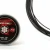 DAM Effzett Coated Core 7 Steel Trace Black - 24kg 10mtr
