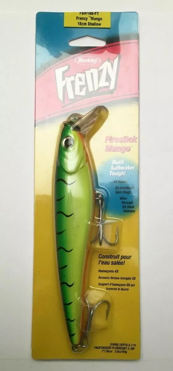 Berkley Frenzy Shallow Firestick Mango 18cm 2 Berkley Frenzy Shallow Firestick Mango 18cm - Afbeelding 2