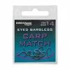 Drennan Carp Match Eyed Barbless (in Diverse Maten!)