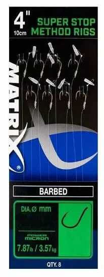 Matrix Method Rigs Baitstop | 0.18mm Hooksize 18 1 Matrix Method Rigs Baitstop | 0.18mm Hooksize 18