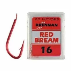 Drennan Red Bream Hooks (in Diverse Maten!)