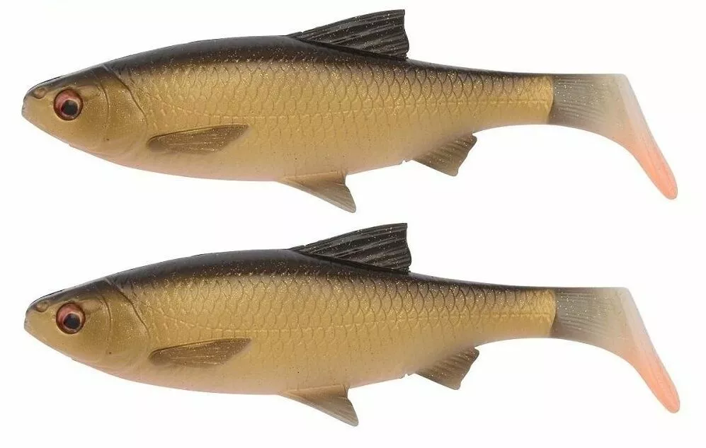 Savage Gear 3D River Roach Paddle Tail 18cm, In Diverse Kleuren! (2pcs) 1 Savage Gear 3D River Roach Paddle Tail 18cm, In Diverse Kleuren! (2pcs)