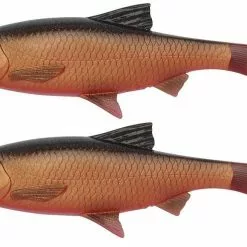 Savage Gear 3D River Roach Paddle Tail 18cm, In Diverse Kleuren! (2pcs) 5 Savage Gear 3D River Roach Paddle Tail 18cm, In Diverse Kleuren! (2pcs) -Aanbiedingen Hengels Winkel riverroachblood 1