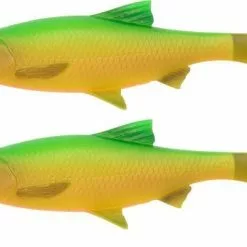 Savage Gear 3D River Roach Paddle Tail 22cm, In Diverse Kleuren! (2pcs) -Aanbiedingen Hengels Winkel riverroachfiretiger