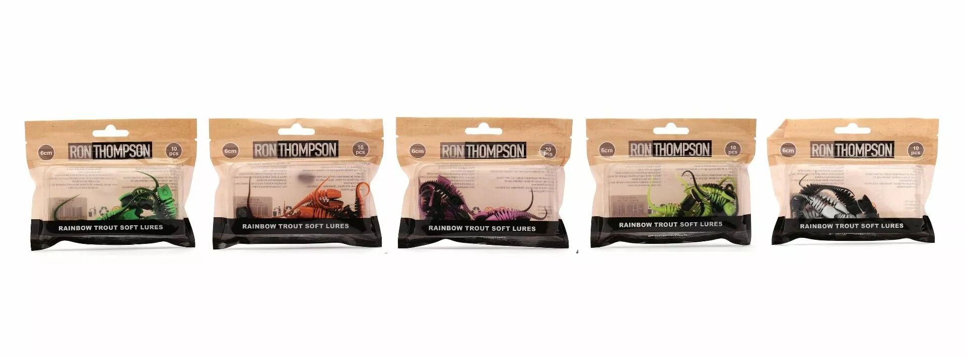 5 KLEUREN IN 1 DEAL | Ron Thompson Rainbow Trout Garlic Lures 1 5 KLEUREN IN 1 DEAL | Ron Thompson Rainbow Trout Garlic Lures