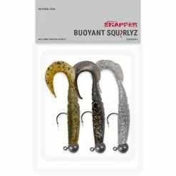 Korum Snapper Buoyant Squirlyz 8cm (3pcs)